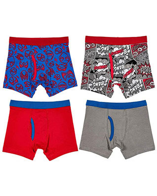 Pacco Da 3 Boxer Ragazzi In Cotone - Biancheria Intima Leggera, Senza Etichette, Vita Elastica Morbida - Traspiranti Per Bambini E Ragazzi